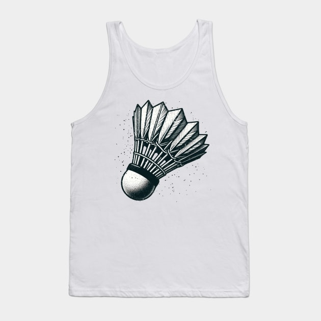 Badminton Ball Tank Top by Vehicles-Art